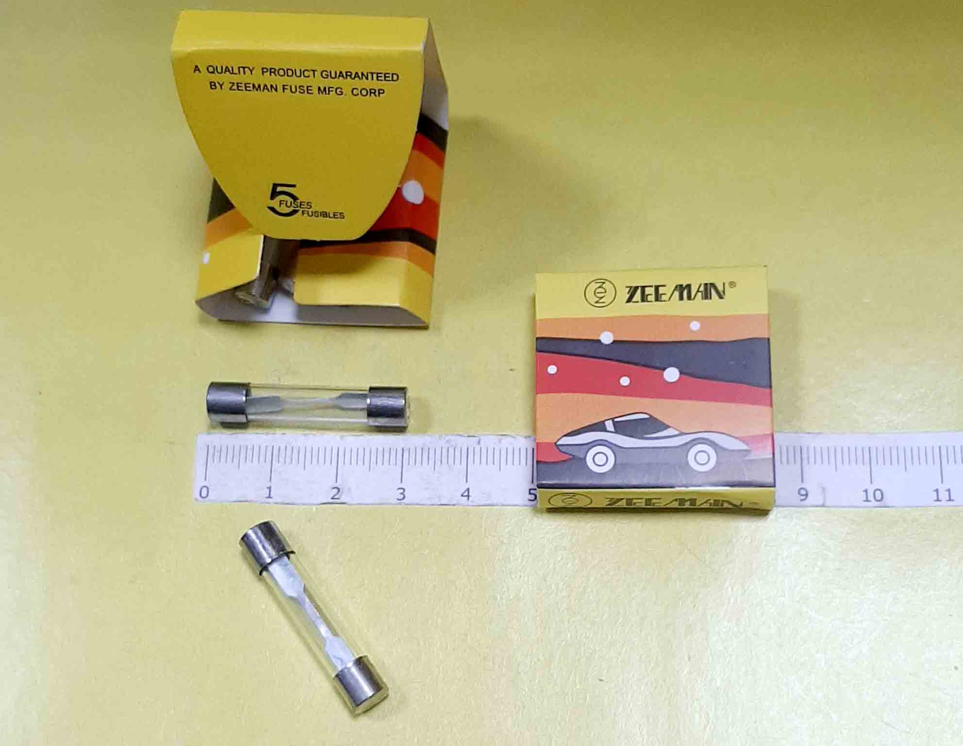 Предохр.Авто FUSE MFG 40A 6х30мм   стекло